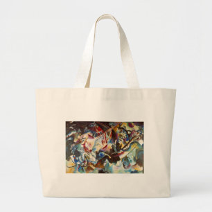 Kandinsky Composition VI Abstrakt Painting Jumbo Tygkasse