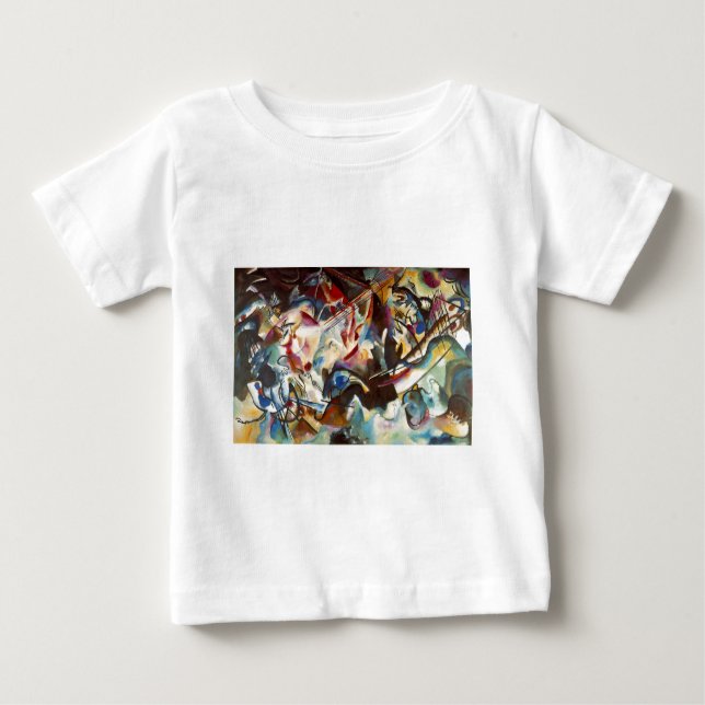 Kandinsky Composition VI Abstrakt Painting T Shirt (Framsida)