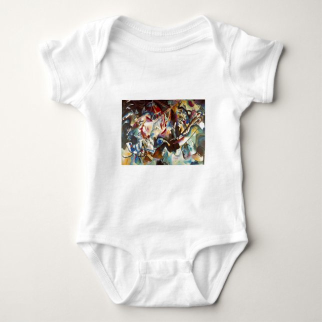 Kandinsky Composition VI Abstrakt Painting Tee (Framsida)
