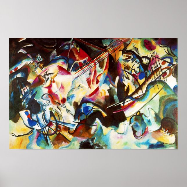 Kandinsky Composition VI Poster (Framsidan)