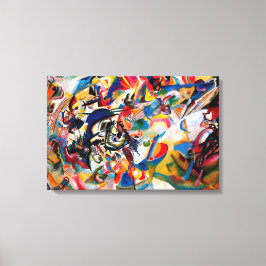 Kandinsky Composition VII Abstrakt Painting Canvastryck
