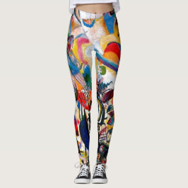 Kandinsky Composition VII Abstrakt Painting Leggings