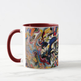 Kandinsky Composition VII Abstrakt Painting Mugg