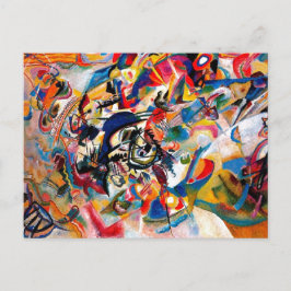 Kandinsky Composition VII Abstrakt Painting Vykort