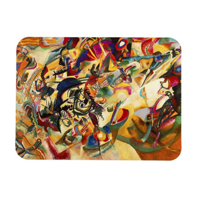 Kandinsky Composition VII Magnet (Horisontell)
