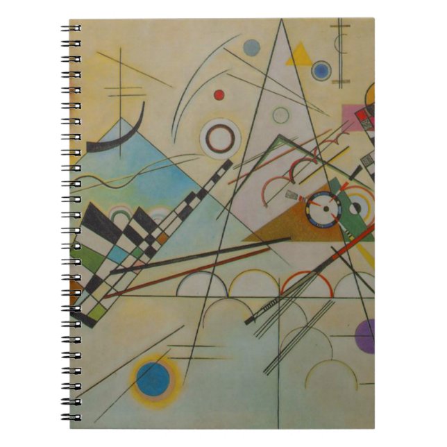 Kandinsky Composition VIII Anteckningsbok (Framsidan)