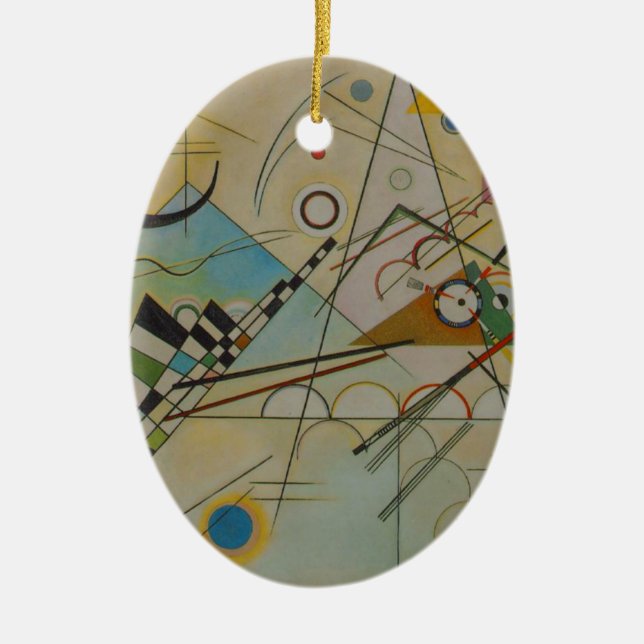 Kandinsky Composition VIII Ceramic Ornament (Framsidan)