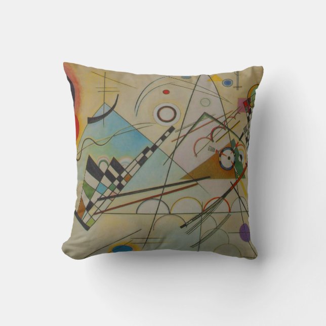 Kandinsky Composition VIII Kudde (Framsida)