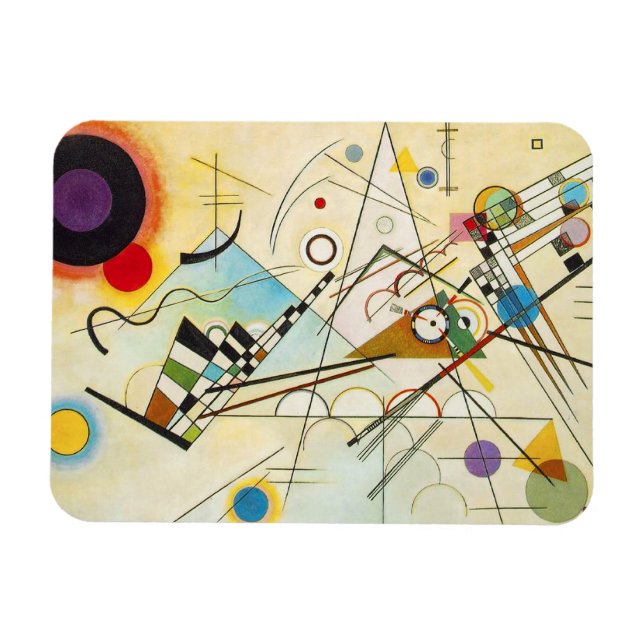 Kandinsky Composition VIII Magnet (Horisontell)