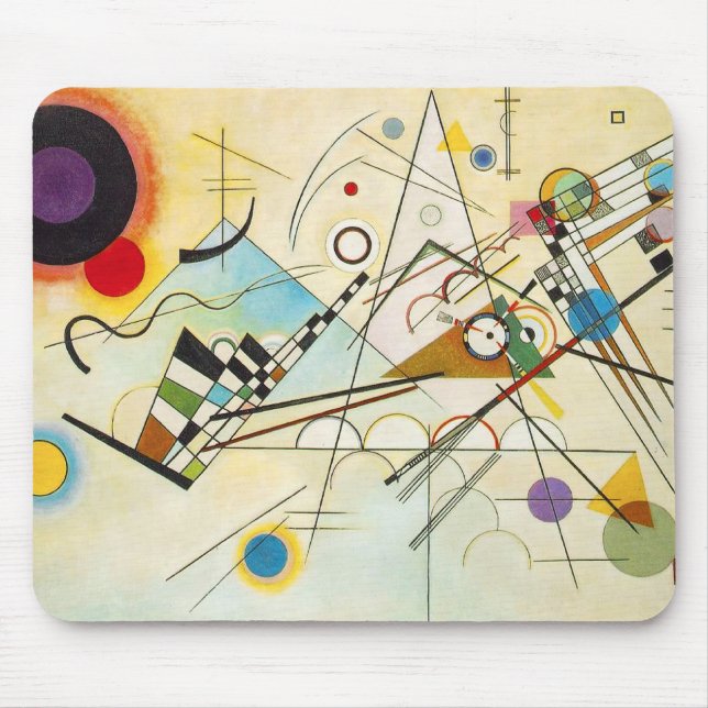 Kandinsky Composition VIII Mouse Pad Musmatta (Framsidan)