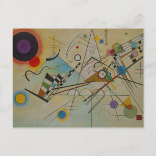 Kandinsky Composition VIII Oljemålning vykort