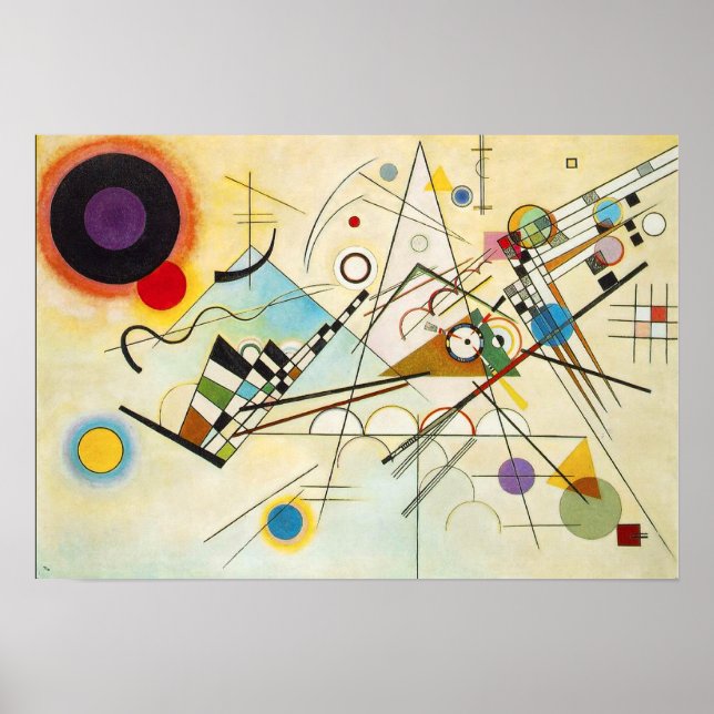 Kandinsky Composition VIII Poster (Framsidan)