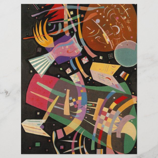 Kandinsky Composition X Abstrakt Artwork (Framsida)