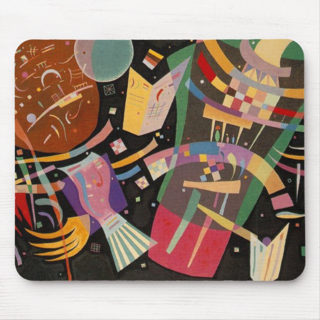 Kandinsky Composition X Abstrakt Artwork Musmatta (Framsidan)