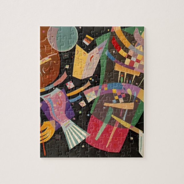 Kandinsky Composition X Abstrakt Artwork Pussel (Vertikal)