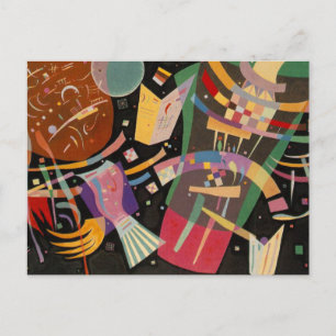 Kandinsky Composition X Abstrakt Artwork Vykort