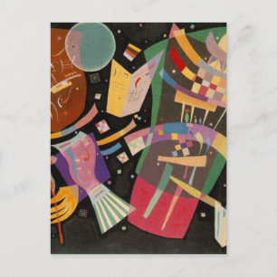 Kandinsky Composition X Abstrakt Artwork Vykort