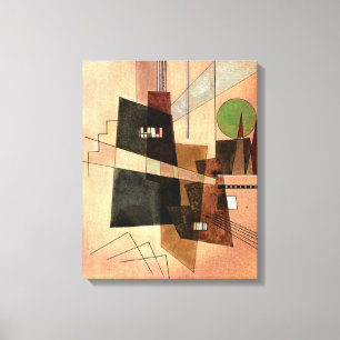 Kandinsky - Concentric Canvastryck