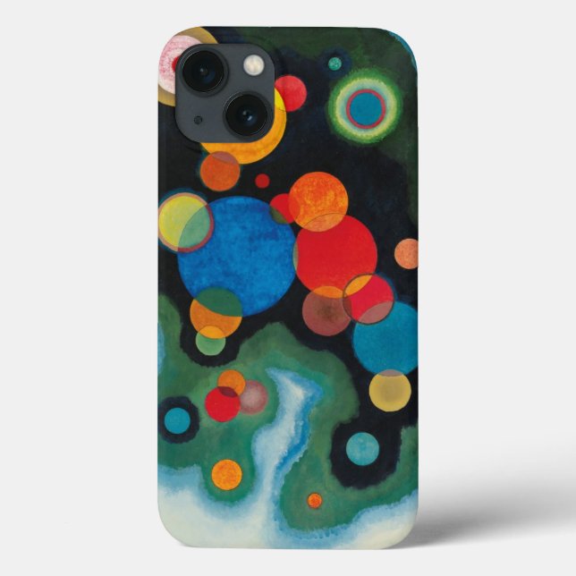 Kandinsky Deepened Impulse Abstrakt Oil on Canvas (Baksida)
