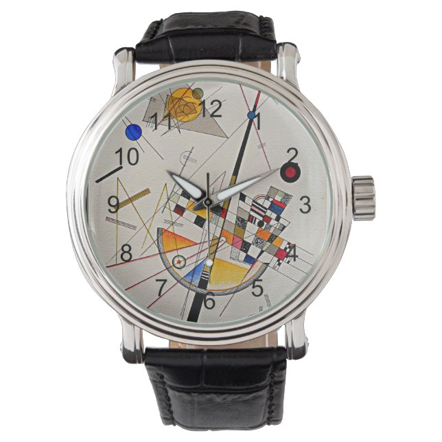 Kandinsky - delikat spänning armbandsur (Framsida)