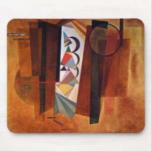 Kandinsky Development in Brown Abstrakt Painting Musmatta