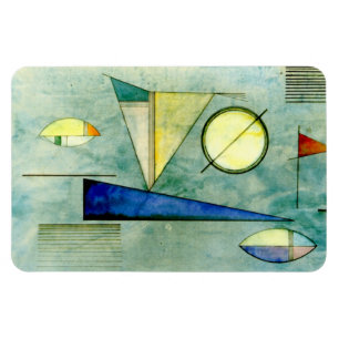 Kandinsky - Dimma, abstrakt teckning Magnet
