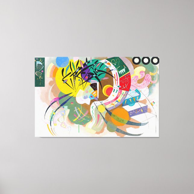 KANDINSKY - DOMINANT CURVE - 1936 - CANVASTRYCK (Framsida)