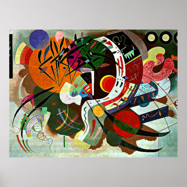 Kandinsky - Dominant Curve Poster (Framsidan)