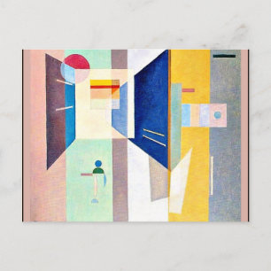 Kandinsky - efter Höger - till Lämnat Vykort