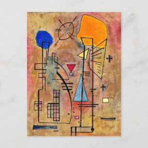 Kandinsky - Eins Zwei Vykort