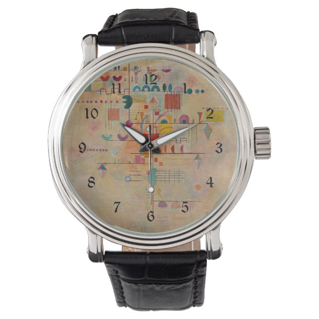 Kandinsky - Elegant Uppstigning Armbandsur (Framsida)