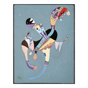 Kandinsky - En flytande figur, Fototryck