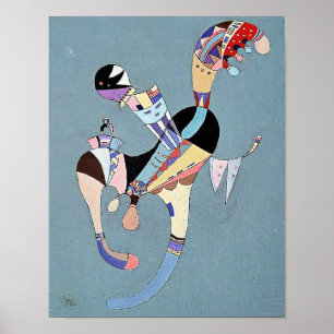 Kandinsky - En flytande figur Poster