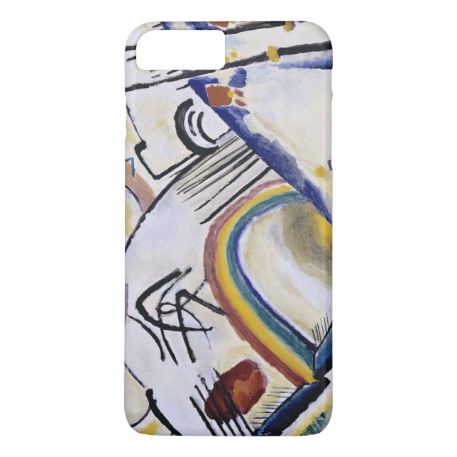 Kandinsky Expressionist Absract Painting Cossacks Case-Mate iPhone Skal (Baksida)