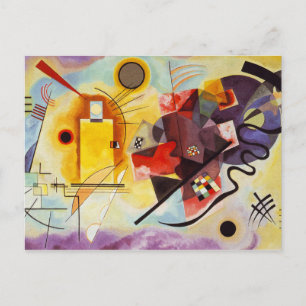 Kandinsky Expressionistisk Abstrakt Konst Vykort
