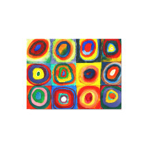 KANDINSKY - Fack med cirklar (1913)