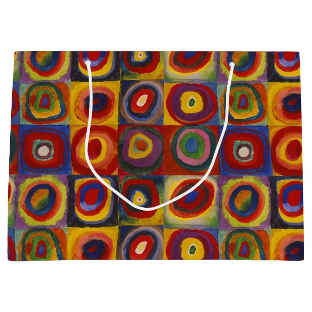 Kandinsky Farbstudie Kvadrater Färgrika Kvadrater (Framsidan)