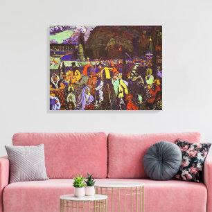 Kandinsky - Färggrant Liv, Canvastryck