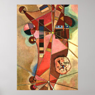 Kandinsky - fasta punkter poster