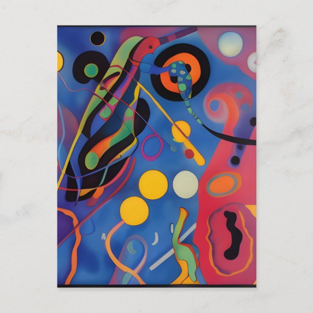 Kandinsky-felet Vykort (Framsida)