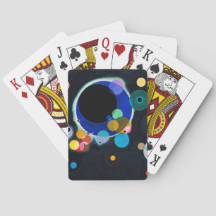 Kandinsky Flera cirklar, Abstrakt Spel Kort