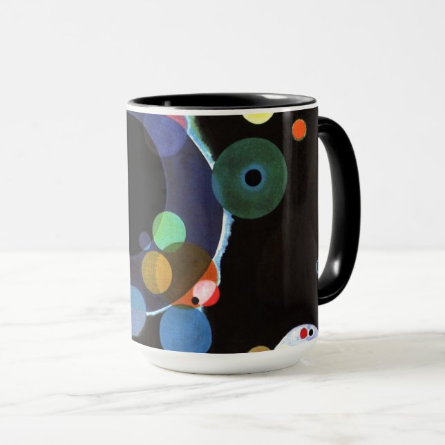 Kandinsky - Flera cirklar Mugg (Framsida höger)
