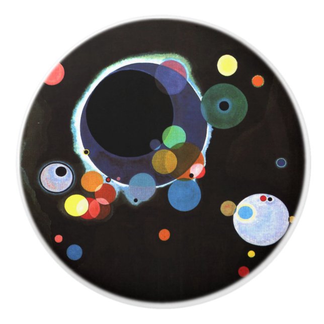 Kandinsky - flera kretsar knopp (Framsidan)