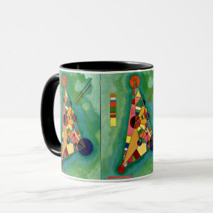 Kandinsky - Flerfärgad triangel, Mugg