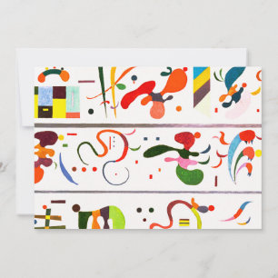 Kandinsky följdinbjudningar inbjudningar