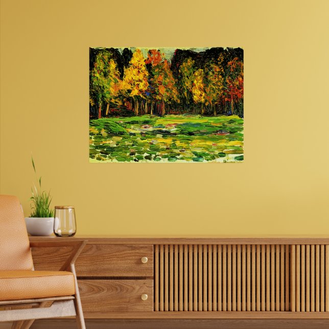 Kandinsky - Forest Kant Poster (Vardagsrum 2)