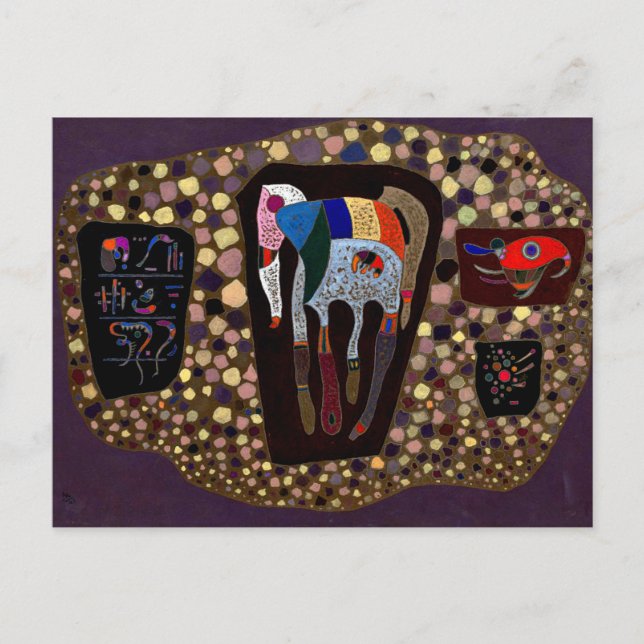 Kandinsky - Fragments Vykort (Framsida)