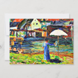 Kandinsky - Gabriele Munter Painting i Kallmunz Kort
