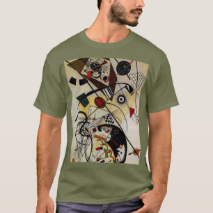 Kandinsky Grönt för tvärgående obruten utmattning T Shirt
