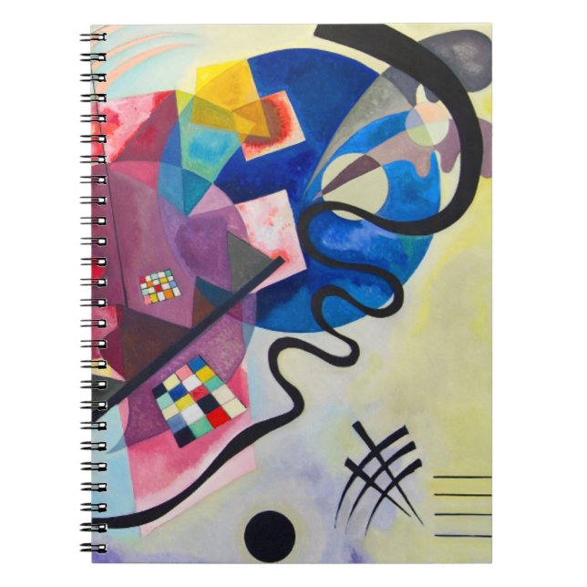 Kandinsky Gult-Red-Blue Anteckningsbok (Framsidan)